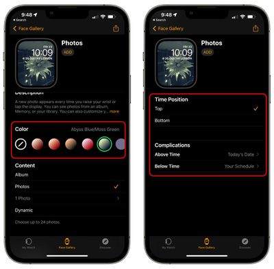 apple watch photo face 3